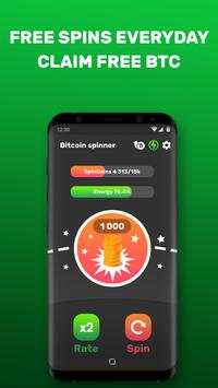 Bitcoin Crane Spinner, Satoshi and Bitcoin Earning 1 تصوير الشاشة
