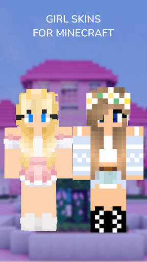 Barbie Skin Pink Minecraft Mod screenshot 1