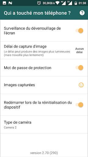 Qui a touché mon téléphone ? screenshot 1