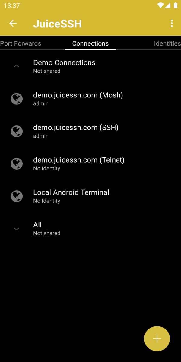 JuiceSSH - SSH Client скриншот 7