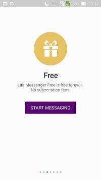 Lite Messenger Free screenshot 1
