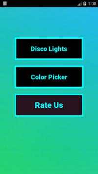Multi-colored led Flashlight: Disco Lights 2019 screenshot 1