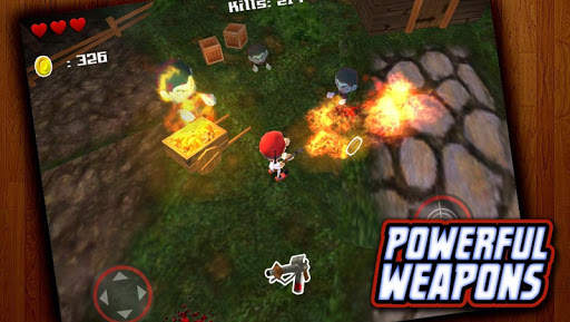 Tsolias vs Zombies 3D FREE screenshot 8