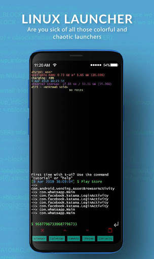 Hacker Launcher - Command Line Launcher screenshot 2