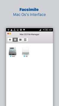 Mac OS File Manager screenshot 1