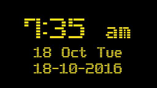 Digital Clock : Bed/Desk Clock screenshot 8
