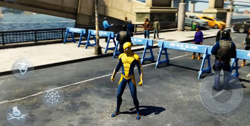 Spider Iron Rope Hero - Gangster Miami Crime City स्क्रीनशॉट 1