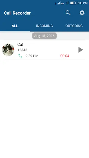 Call Recorder Automatic screenshot 1