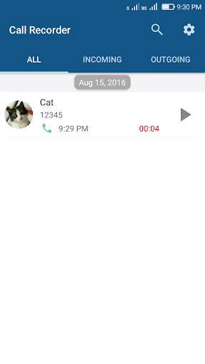 Call Recorder Automatic 1 تصوير الشاشة
