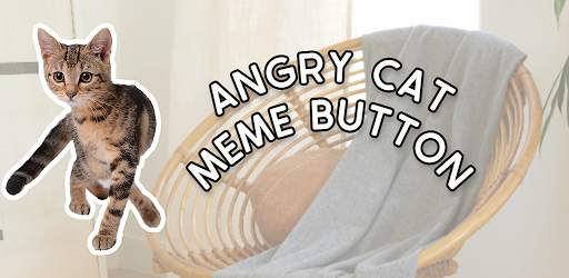 Angry Cat Prank Meme Button screenshot 2