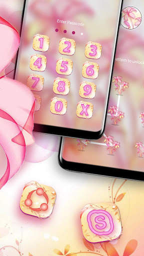 Lily Pink Launcher Theme screenshot 5