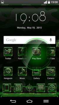 Next Launcher MilitaryG Theme screenshot 4