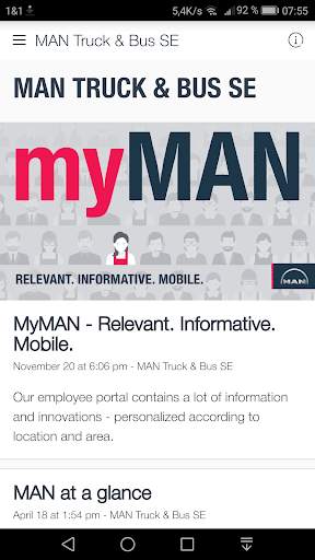 MAN Truck & Bus SE - myMAN screenshot 2