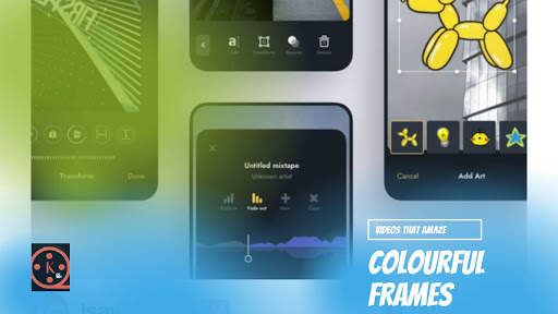 Kine lyrics Video maker screenshot 3
