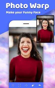 Warp filter-face filter,crazy booth,funny sticker screenshot 1