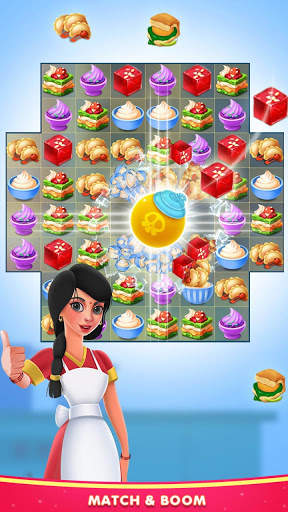 Indian Food Baash : Best Funny Match 3 Puzzle Game screenshot 4