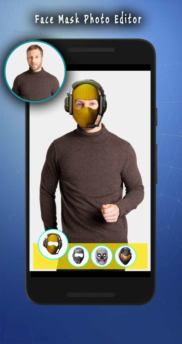 Face Mask Photo Editor (Emotes masks) screenshot 4