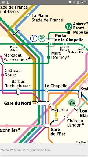 Metro map: Paris (Offline) screenshot 7