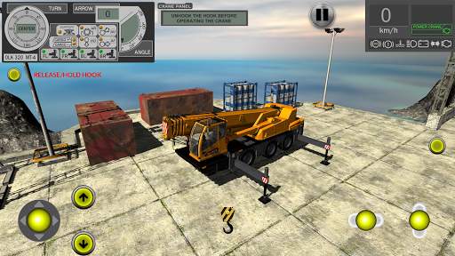 Crane Simulator & Truck screenshot 2