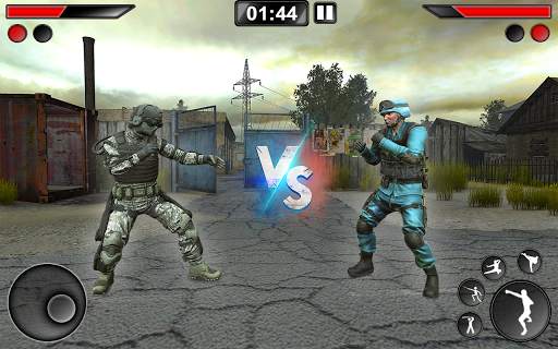 New kung Fu karate: Army Battlefield Fighting Game screenshot 12