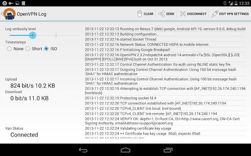 OpenVPN for Android screenshot 8