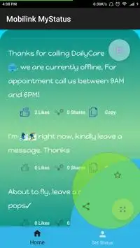 Mobilink MyStatus screenshot 8