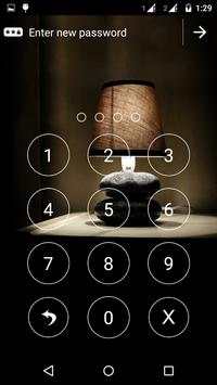 Night lamp App Lock Theme screenshot 3