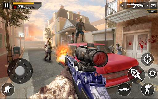 Shooting Gun Games Offline 3D screenshot 1