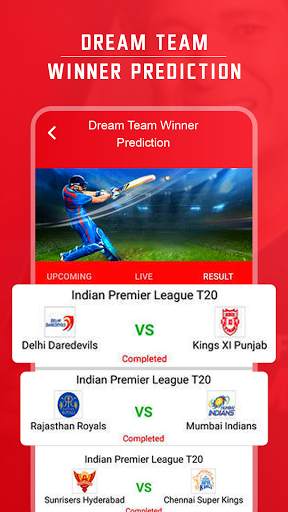 Dream Team 11 - Dream 11 IPL Cricket Prediction screenshot 1