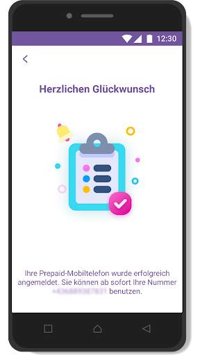Vectone SIM-Registrierung screenshot 7