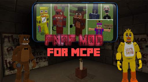 New Fnaf Mod for Minecraft screenshot 1