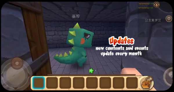 Mini block art 3D Adventure World guide screenshot 1
