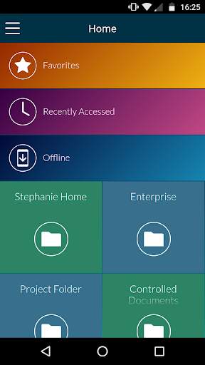 OpenText Content Server Mobile screenshot 2