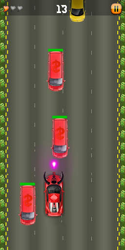 Road Rider : Car Racing and Shooting Game screenshot 2
