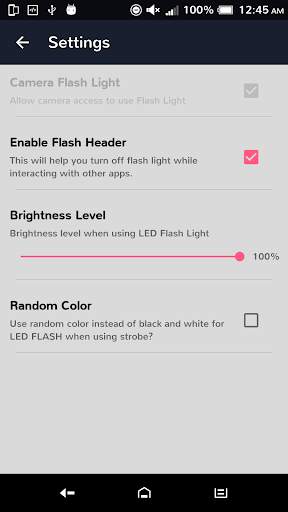 Super LED Flashlight & Widget screenshot 7