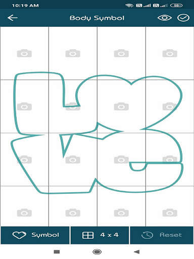 Body Symbol & Camera Selfie Symbol Collage Maker screenshot 17