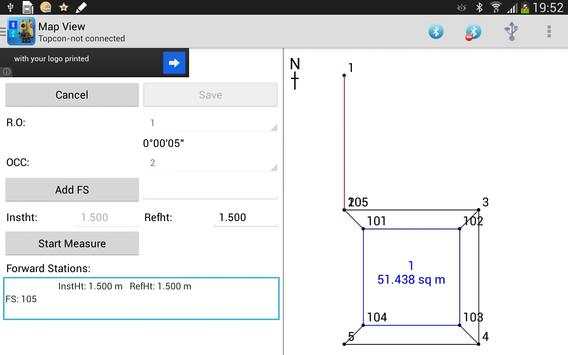 Total Station Cadastral Demo screenshot 10