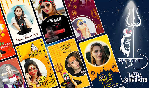 Shiva Photo Editor App, Mahadev Photo Editor Frame screenshot 1