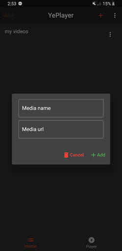 yeplayer screenshot 1