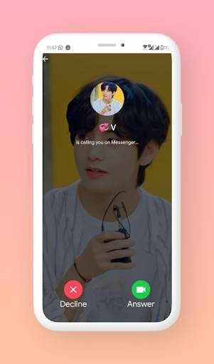 💞 BTS Call You - Fake Video Voice Call with BTS screenshot 3
