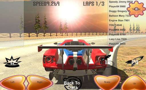 Total Chaos Racing: Free 3d racing game screenshot 2