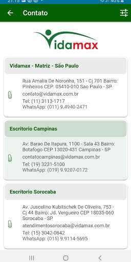 Vidamax screenshot 2