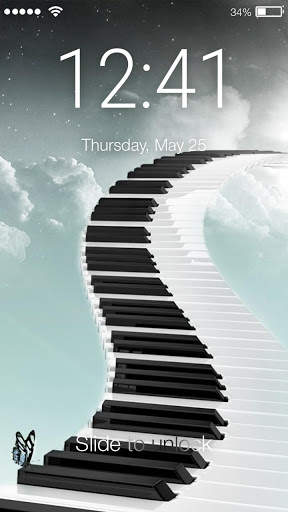 Piano PIN Lock 1 تصوير الشاشة