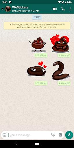 Poo Stickers for WhatsApp - Poop WAStickerApps screenshot 2