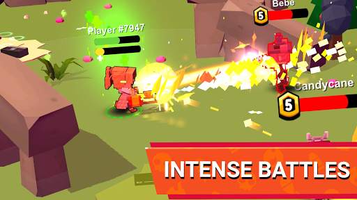 Frag Arena .io - Gun Battle 3D Pixel Action screenshot 1
