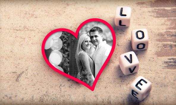 Romantic Photo Frames 3 تصوير الشاشة