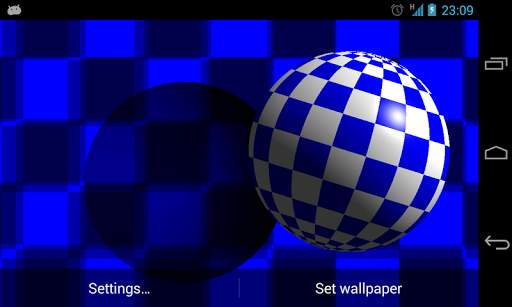Boing Ball Live Wallpaper Lite screenshot 5