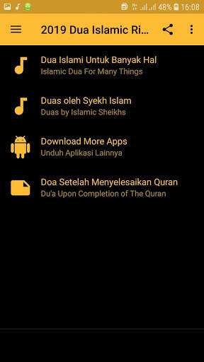 Dua Islamic Ringtone Offline screenshot 2