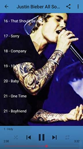 Justin Bieber All Songs 2021 screenshot 5