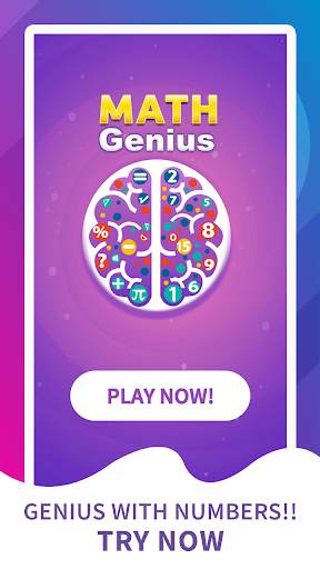 Math Genius - New Math Riddles & Puzzle Brain Game screenshot 1